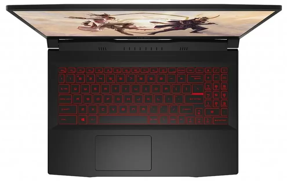 Ноутбук MSI GF66 Katana 11UE-491XPL (15.6"/FHD/Core i7-11800H/16GB/512GB/GeForce RTX 3060), черный