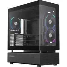 Корпус Gamemax N80, черный на tehnoparc.md Корпус Gamemax N80, черный
