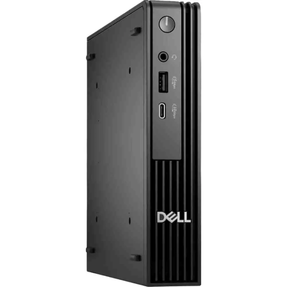 Calculator personal Dell Pro Micro QCM1250 MFF (Core i3-14100T/8GB/512GB), negru
