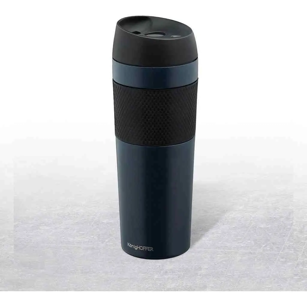 Cană termo Konighoffer Nevis 450ml, albastru