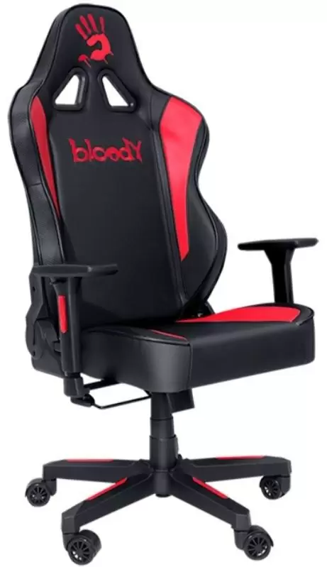 Scaun de birou Bloody GC-330, negru/roșu