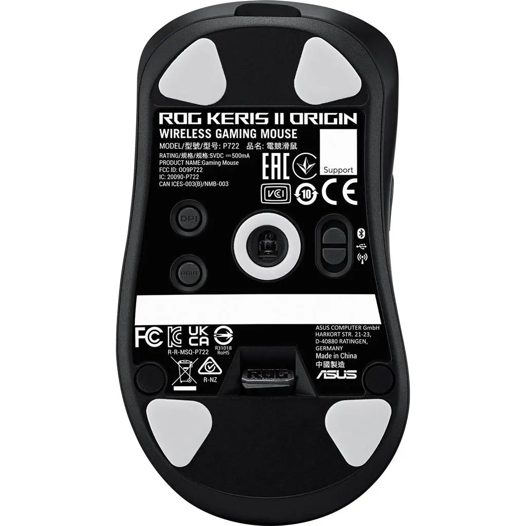 Mouse Asus ROG Keris II Origin Black, negru pe tehnoparc.md Mouse Asus ROG Keris II Origin Black, negru