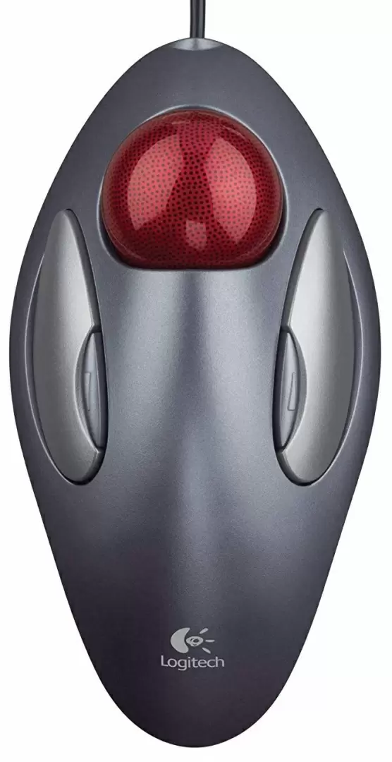 Трекбол Logitech TrackMan Marble, серый