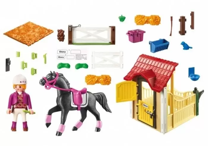 Set jucării Playmobil Horse Satble with Arabian