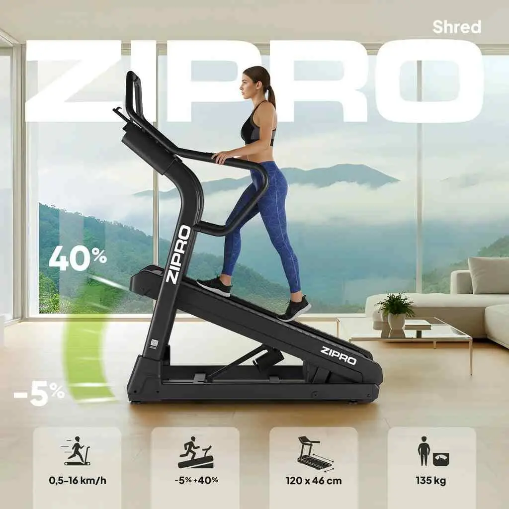 Bandă de alergat Zipro Shred, negru pe tehnoparc.md Bandă de alergat Zipro Shred, negru