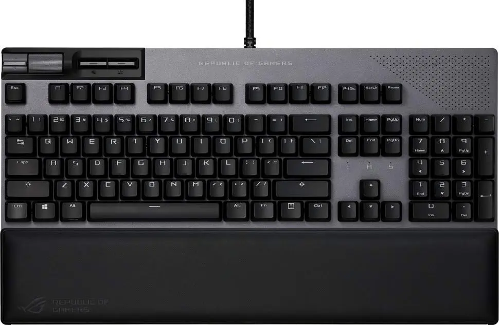 Tastatură Asus ROG Strix Flare II Gunmetal, negru