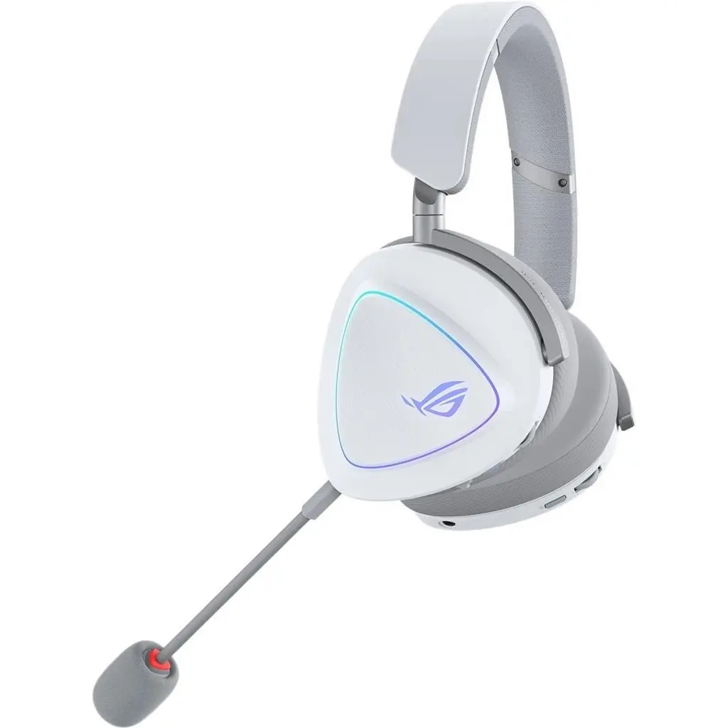 Căşti Asus ROG Delta II White, alb