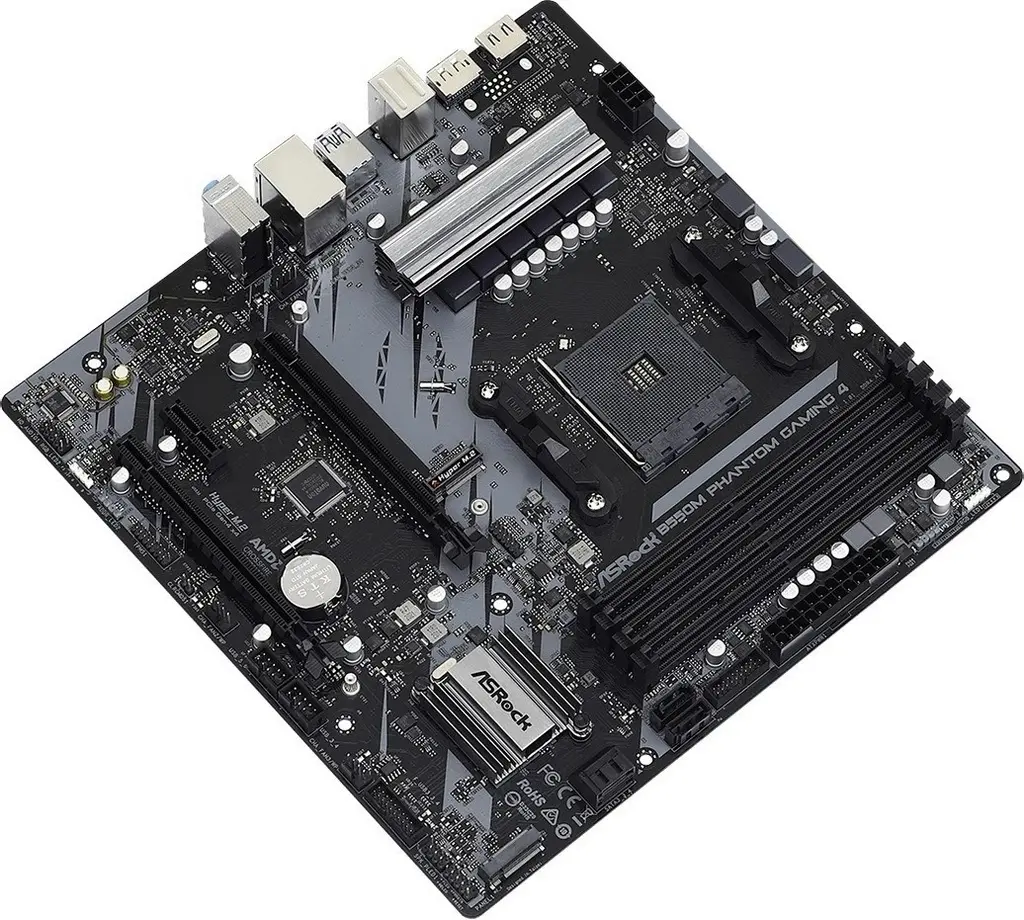 Материнская плата ASrock B550M Phantom Gaming 4