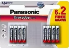 Батарейка Panasonic LR03REE/8B2F, 8шт