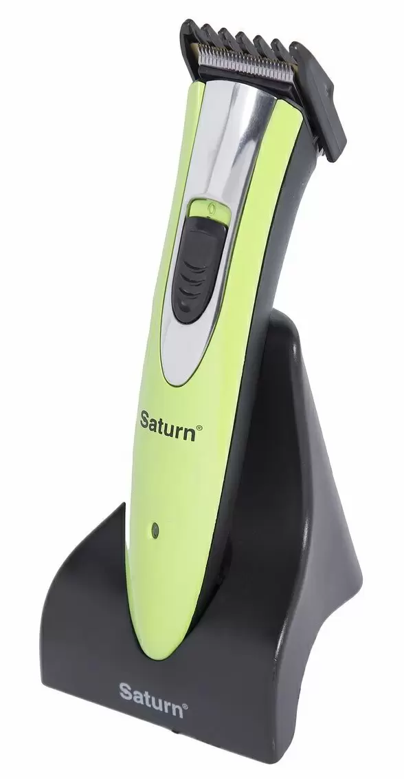 Машинка для стрижки волос Saturn ST-HC7381, зеленый