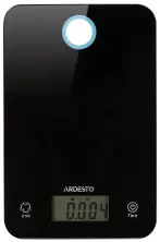 Весы кухонные Ardesto SCK-839B, черный, черный