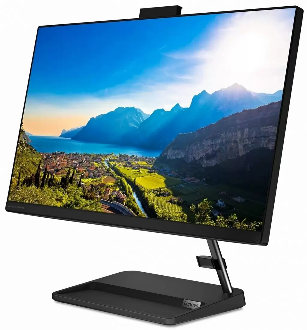 All-in-One Lenovo IdeaCentre AIO 3 24ALC6 (23.8"/FHD/Athlon 3050U /8GB/256GB/AMD Radeon), negru