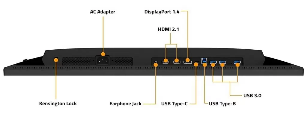 Монитор Gigabyte M28U, черный