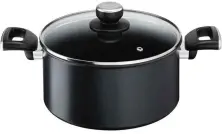 Кастрюля Tefal G2554672, черный на tehnoparc.md Кастрюля Tefal G2554672, черный
