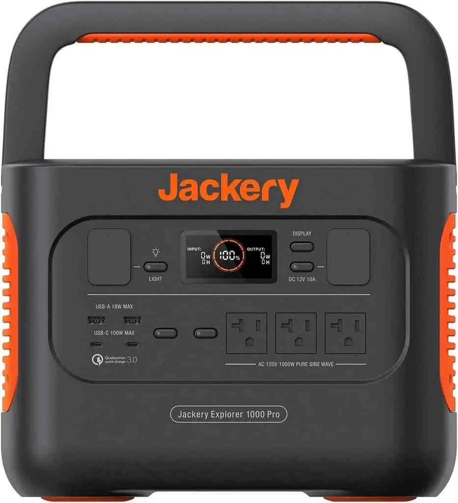 Stație de încărcare portabilă Jackery Explorer 1000 Pro, negru