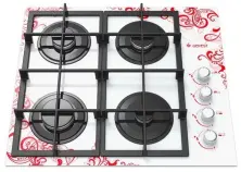 Plită incorporabilă cu gaz Gefest CBH 2230 K15, alb