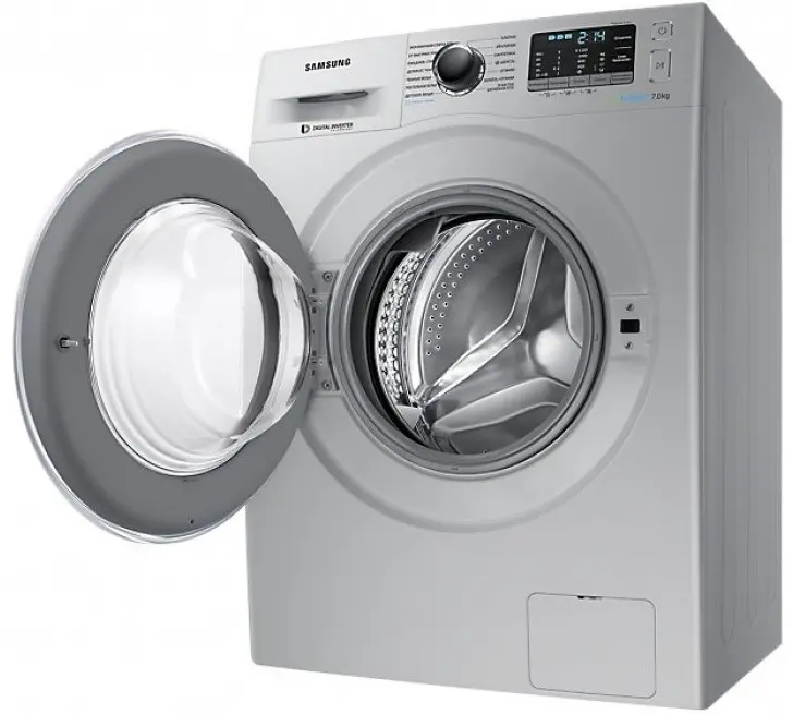 Maşină de spălat rufe Samsung WW70J52E0HSDLP, argintiu