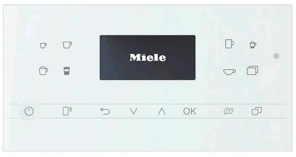 Espressor Miele CM 6160, alb