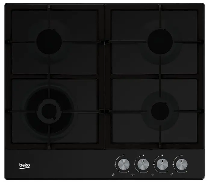 Газовая панель Beko HIAW64225SB, черный