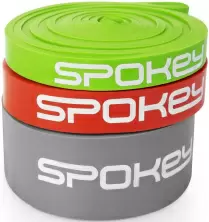 Набор эспандеров Spokey Power II Set, зеленый/красный/серый