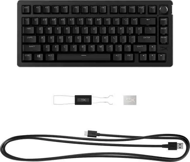 Tastatură HyperX Alloy Rise 75, negru