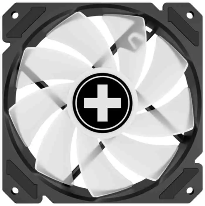 Ventilator de carcasă Xilence XPF120R.ARGB, alb
