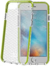 Чехол Celly Hexagon IPH 6/7/8, прозрачный/зеленый на tehnoparc.md Чехол Celly Hexagon IPH 6/7/8, прозрачный/зеленый