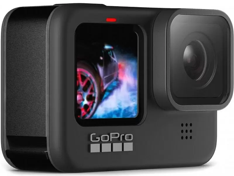 Cameră video sport GoPro Hero 9 Black Bundle, negru