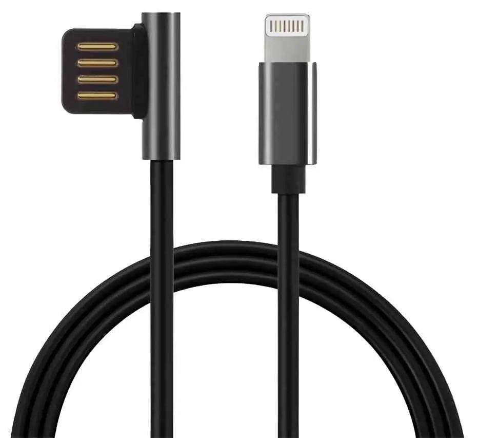 USB Кабель WK Design USB to Lightning 1m, черный