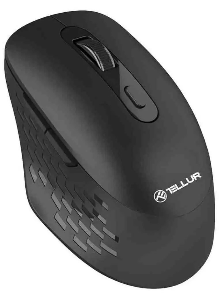 Mouse Tellur Glider, negru