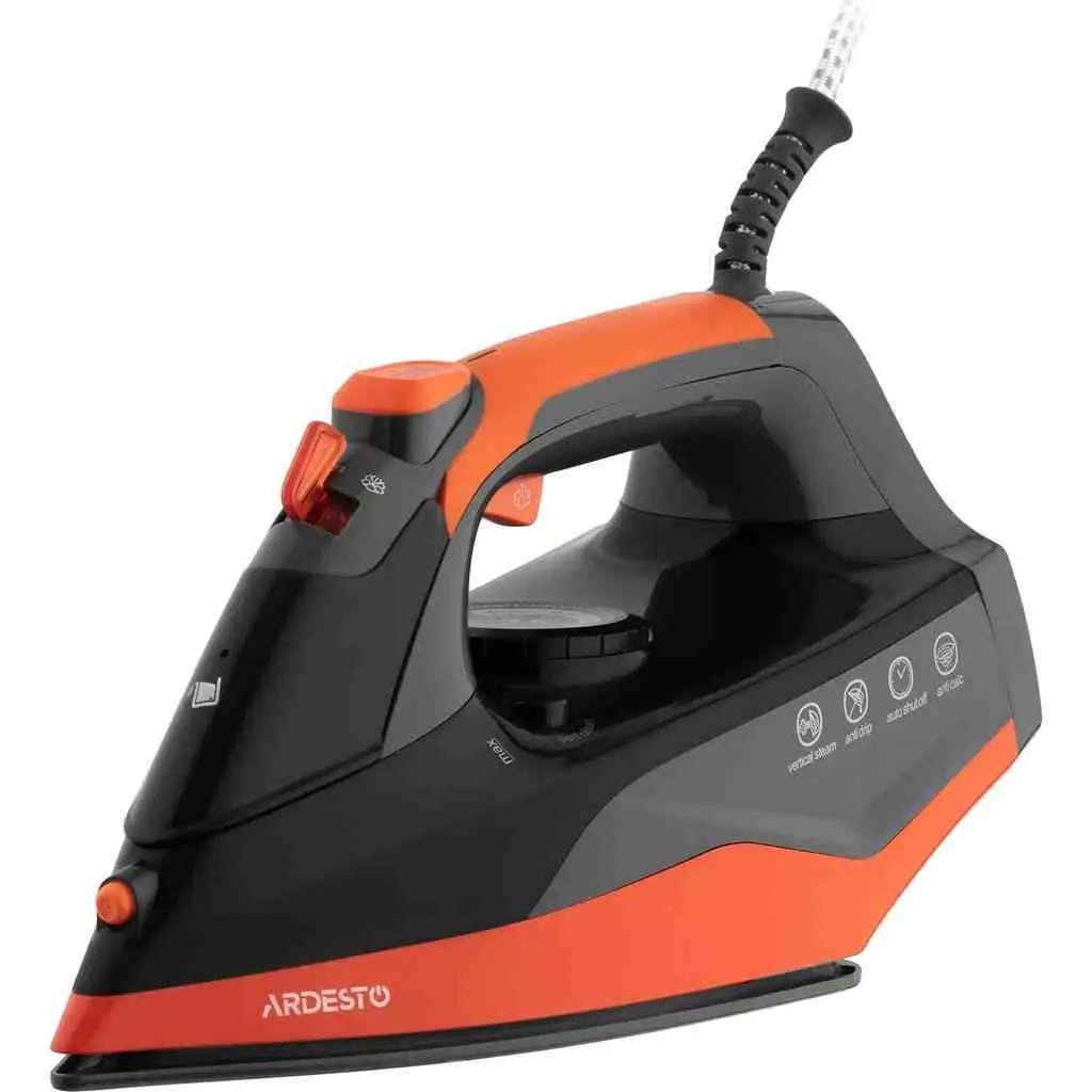 Утюг Ardesto IR-C2233-GR, черный/оранжевый
