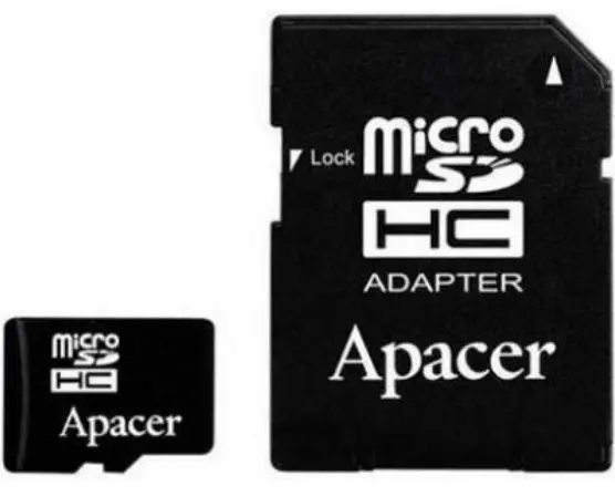 Card de memorie flash Apacer microSDHC R85 UHS-I U1 Class 10 + SD adapter, 32GB