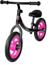 Bicicletă fără pedale Jumi CD-871267, roz/negru