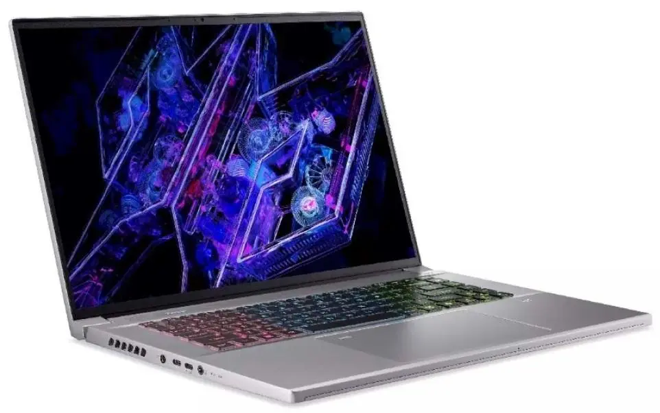 Ноутбук Acer Predator Triton Neo 16 PTN16-51 (16.0"/WUXGA/Core Ultra 7 155H/16GB/1TB/GeForce RTX 4050 6Gb), серебристый