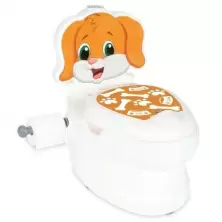 Детский горшок Pilsan Dog Potty 07-562, оранжевый/белый
