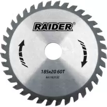 Disc de tăiere Raider 185x20mm 60t