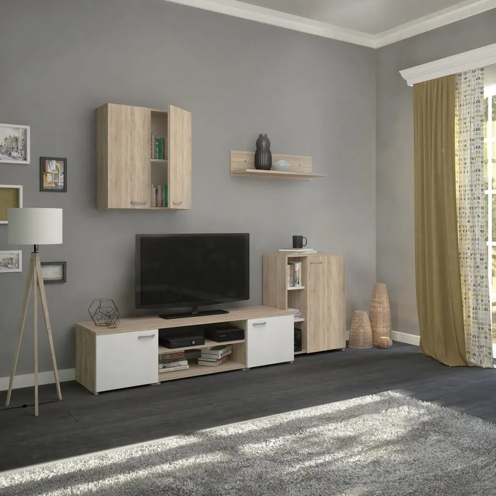Living Haaus Alice, stejar sonoma/alb