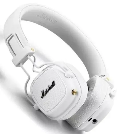 Căşti Marshall Major III Bluetooth, alb