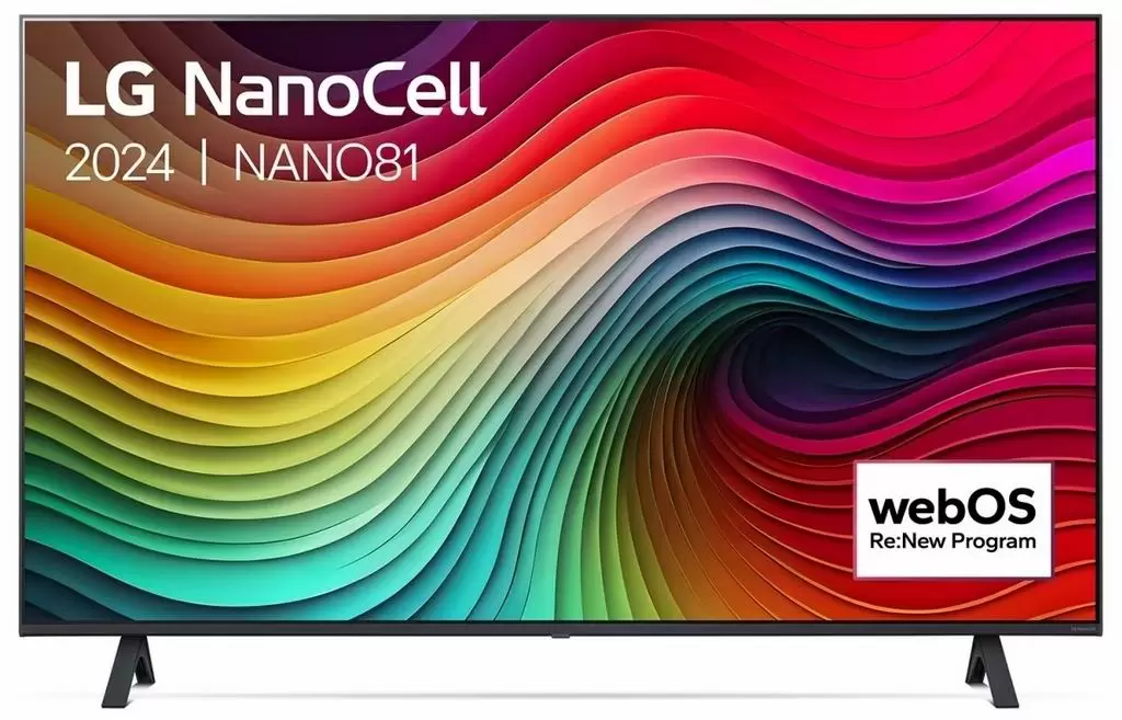 Televizor LG 43NANO81T6A, negru