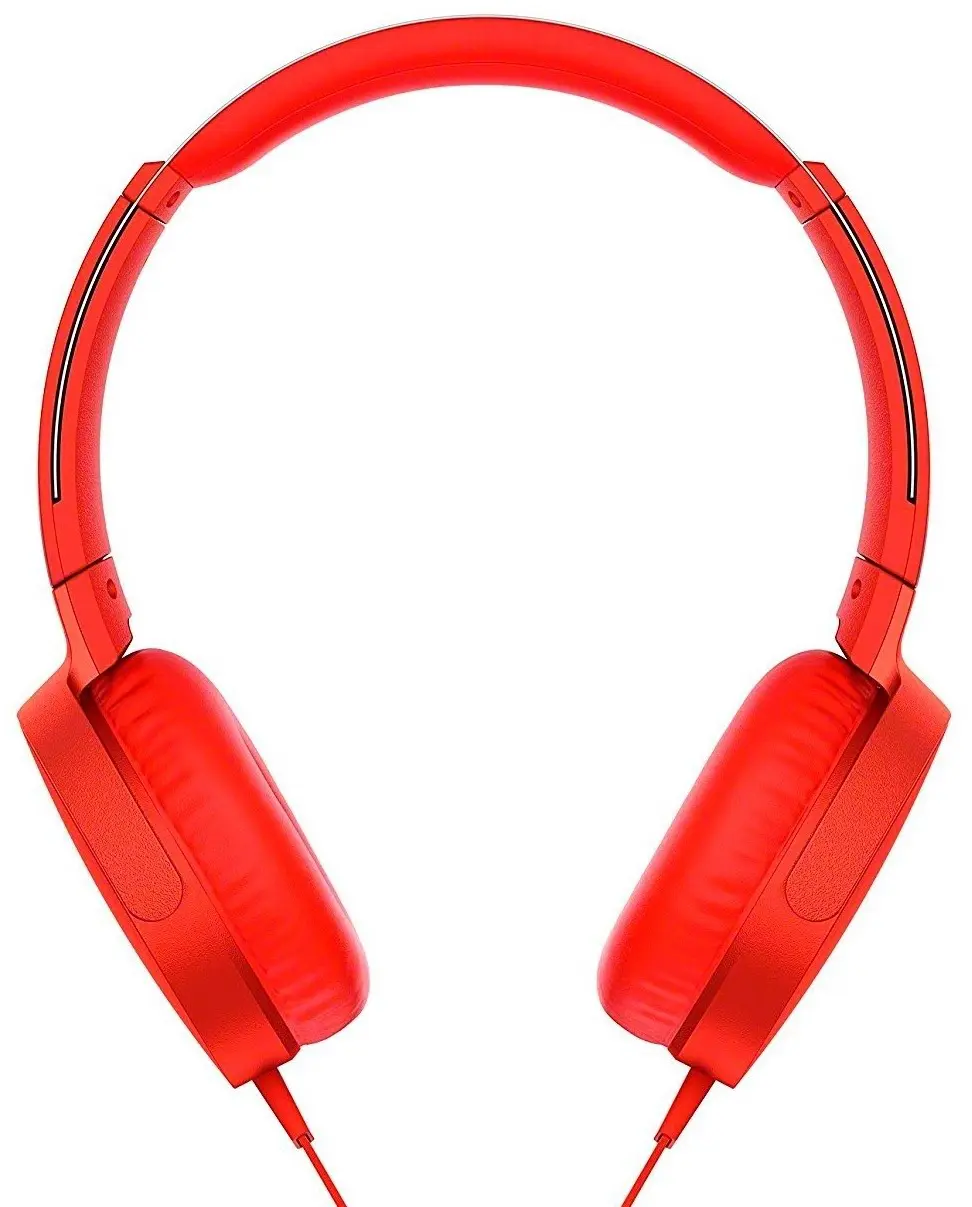 Căşti Sony MDR-XB550AP Extra Bass, roșu pe tehnoparc.md Căşti Sony MDR-XB550AP Extra Bass, roșu