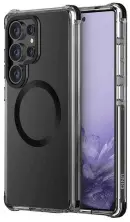 Husă de protecție Uniq Samsung S25 Ultra Combat Carbon Magclick (UNIQ-GS25UHYB-COMMBLK), negru