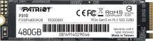 SSD накопитель Patriot P310 M.2 NVMe, 480GB