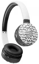 Наушники Cellularline MusicSound, белый/черный на tehnoparc.md Наушники Cellularline MusicSound, белый/черный