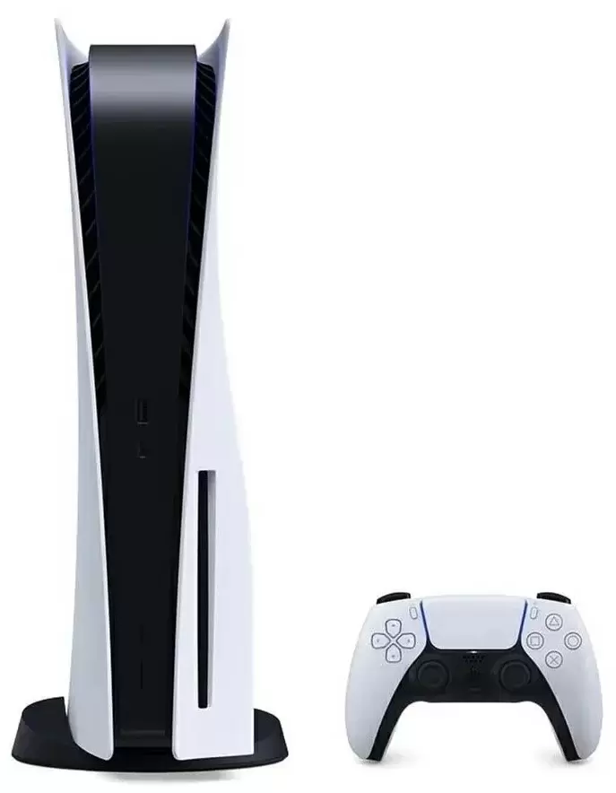 Consolă de jocuri Sony PlayStation 5 Digital Edition + Gog of War Ragnarok, alb
