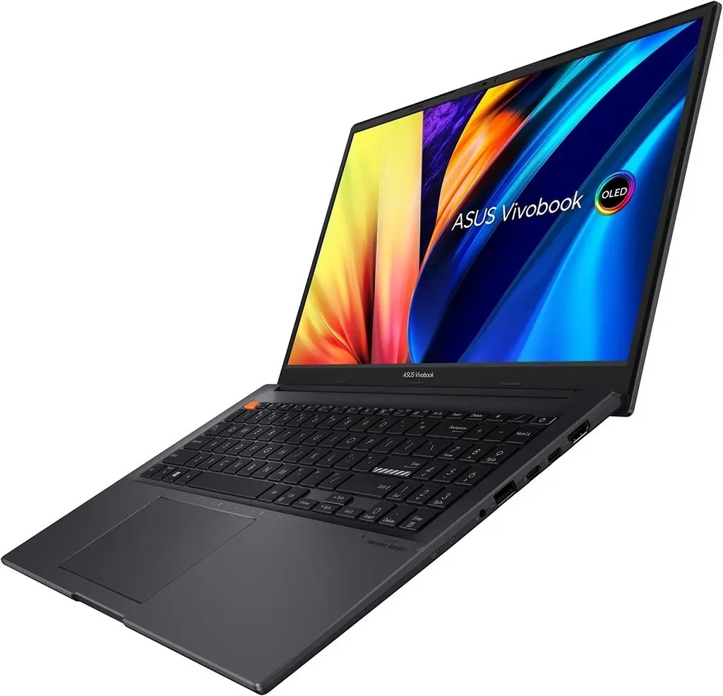 Ноутбук Asus Vivobook S 15 M3502QA (15.6"/2.8K/Ryzen 5 5600H/16GB/512GB/AMD Radeon), черный на tehnoparc.md Ноутбук Asus Vivobook S 15 M3502QA (15.6"/2.8K/Ryzen 5 5600H/16GB/512GB/AMD Radeon), черный