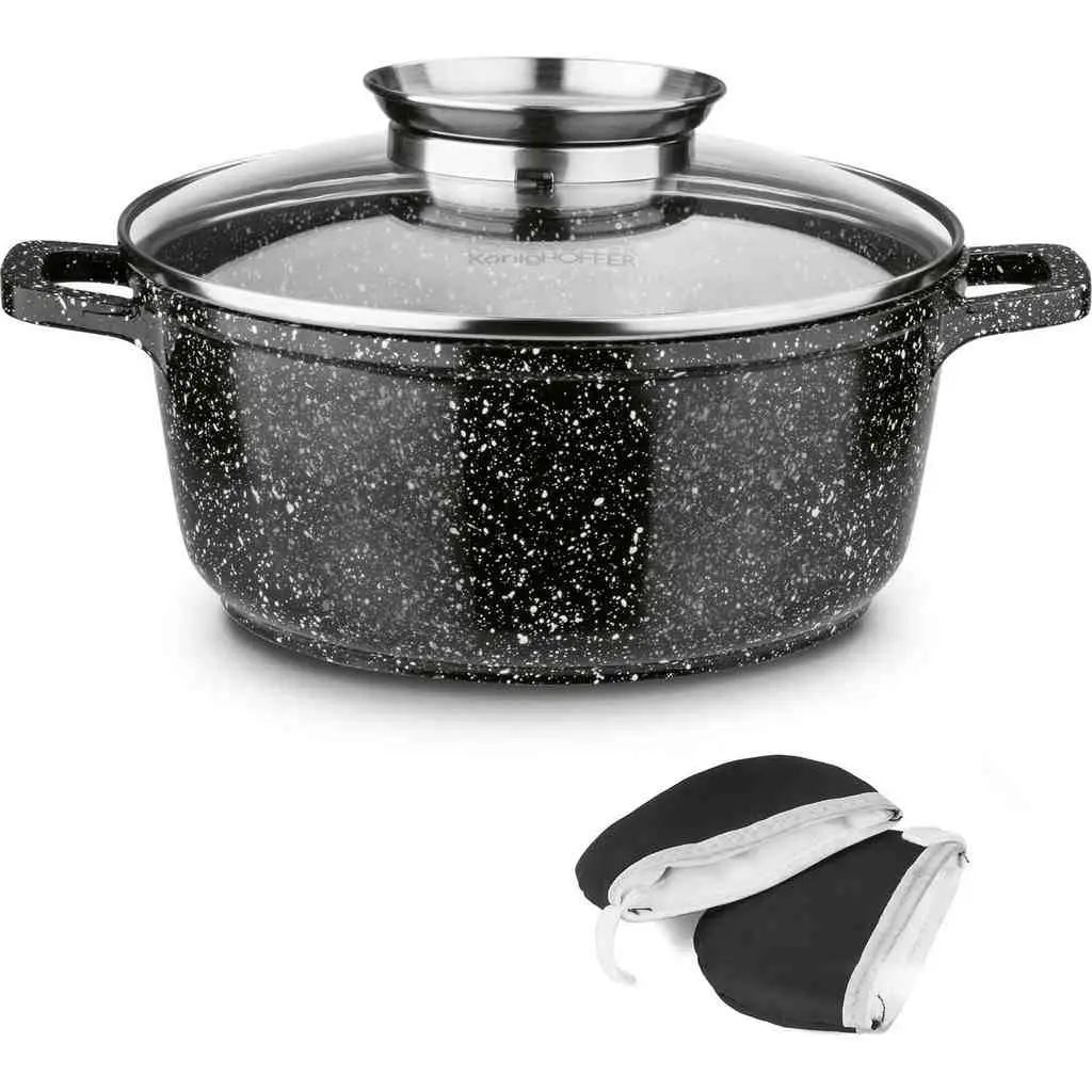 Oală Konighoffer Kingstone 2.4L, negru