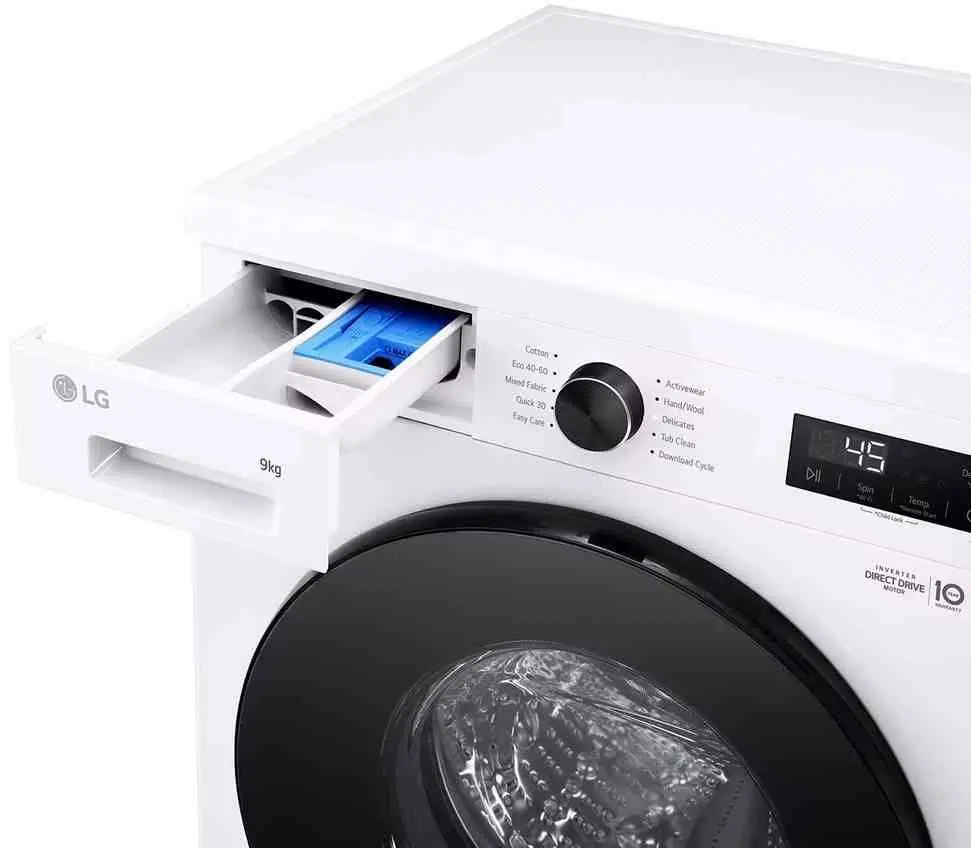 Maşină de spălat rufe LG F4X1009NWB, alb pe tehnoparc.md Maşină de spălat rufe LG F4X1009NWB, alb