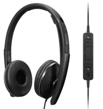 Наушники Lenovo Wired ANC Headset Gen 2, черный