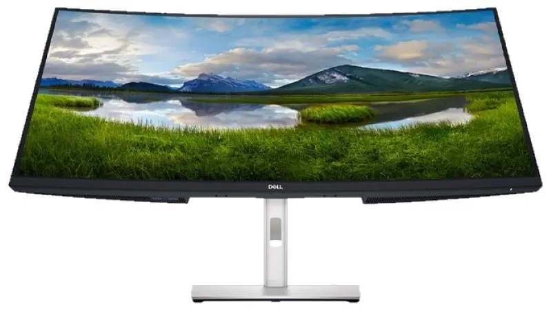Монитор Dell U3421W, серебристый