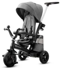 Bicicletă pentru copii KinderKraft Easytwist, gri
